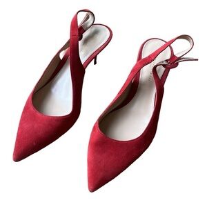 Gianvito Rossi Slingback Heel Pump Size 37/7